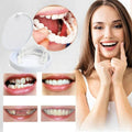Facetas dentárias removíveis NovaSmile de encaixe para dentes superiores e inferiores - Desfino