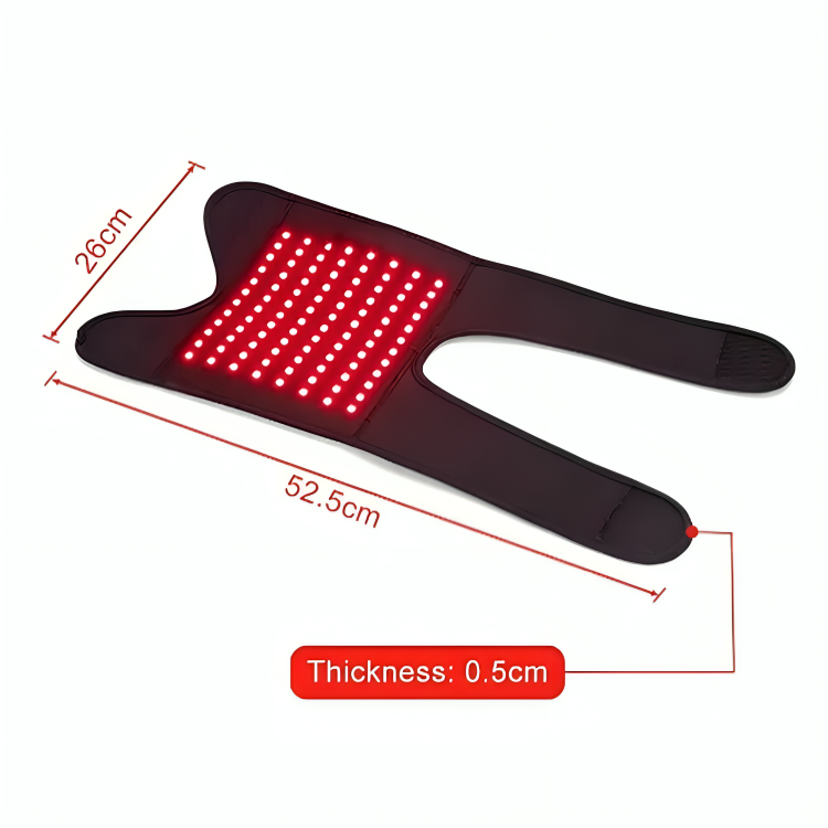 Fascia per fototerapia del ginocchio Lumivexa — sollievo quotidiano dal dolore, 660nm/850nm - Desfino