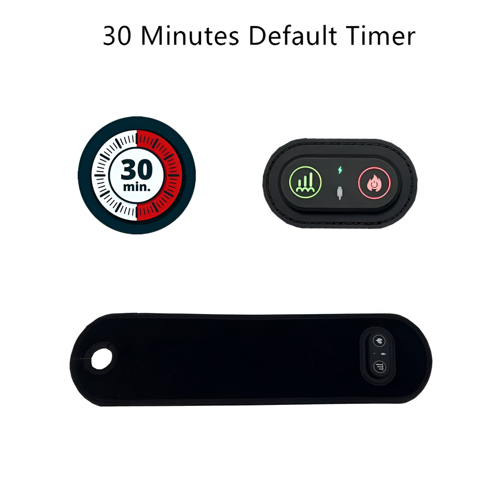 Faixa de terapia de luz vermelha para pulsos LumaWrist — LEDs de 660 nm e 850 nm, alívio da dor nos pulsos - Desfino