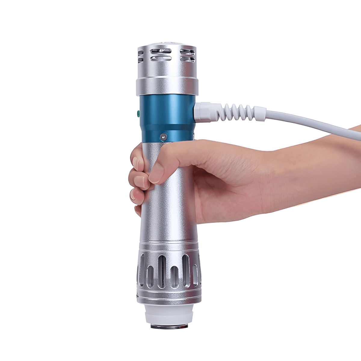 Quellix 8-Zoll-Touchscreen-Schockwellentherapiegerät — 12 voreingestellte Modi - Desfino