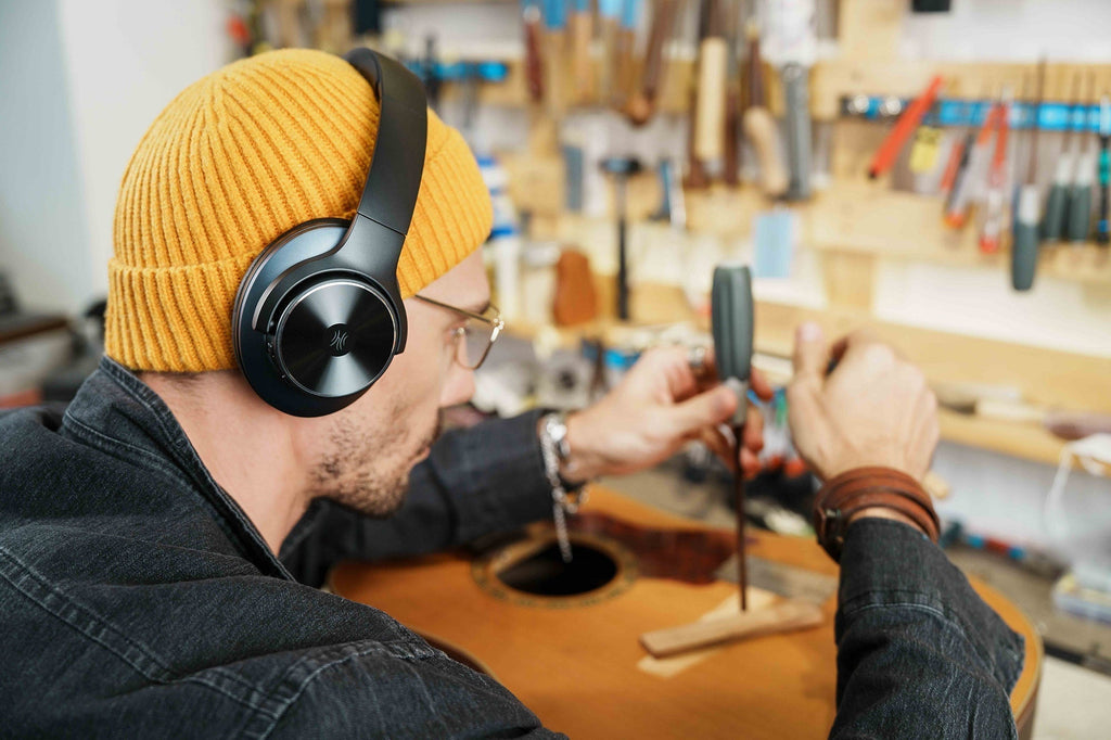 Cuffie wireless circumaurali ANC Kirrea — Bluetooth 5.0, microfono integrato - Desfino