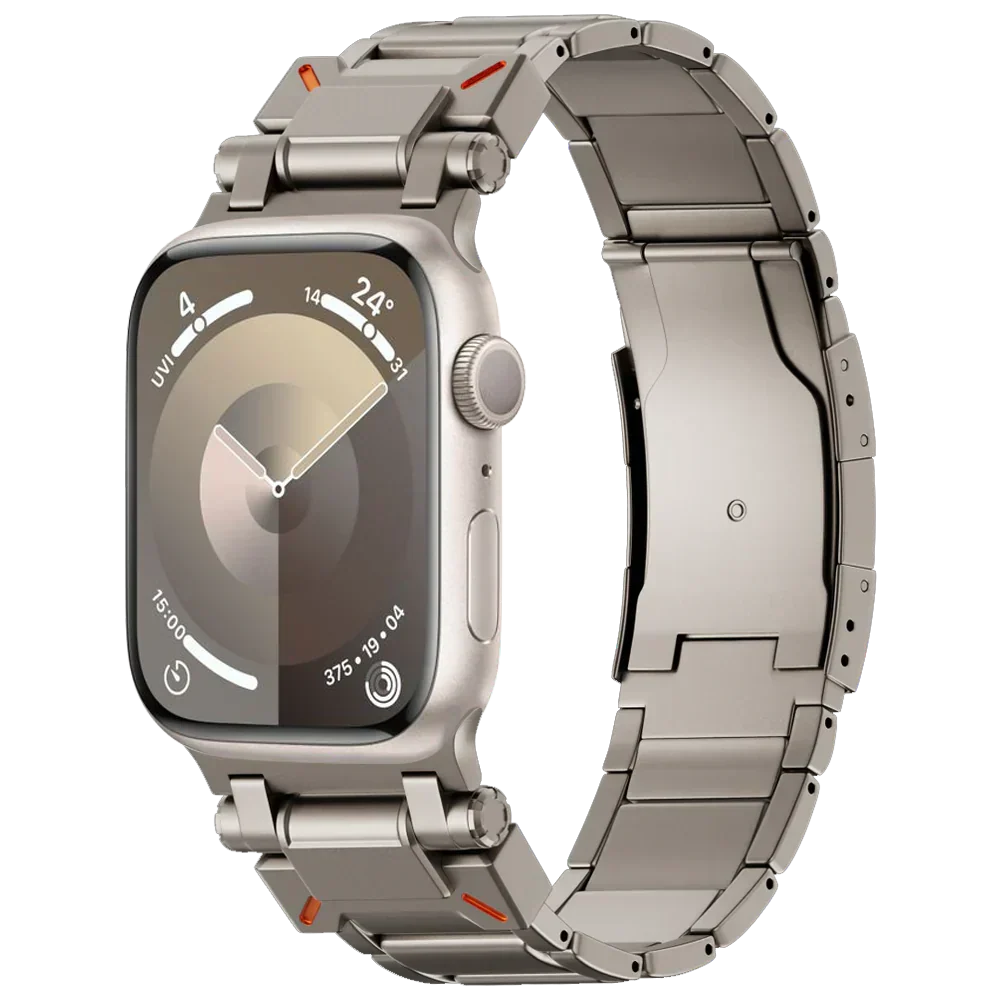 オーリダン Apple Watch UltraおよびUltra 2用耐傷性チタンバンド - Desfino