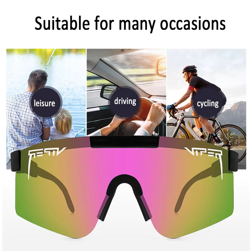 Γυαλιά ηλίου με πολωτικούς φακούς Shade Off Viper — ελαφριά, ανθεκτικά, χωρίς σκελετό - Desfino