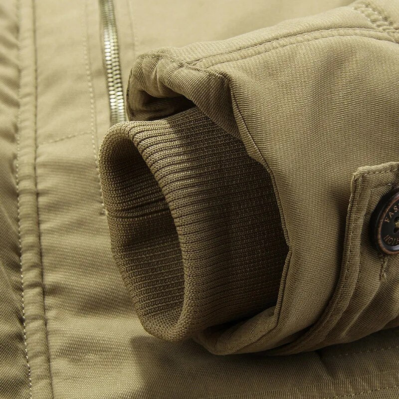 ArdentVale Herren-Winterparka — luxuriöse Wärmeisolierung, weicher Komfort im Inneren