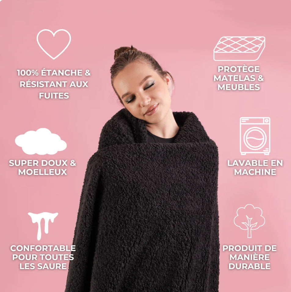 AstraEase Waterproof Couples Blanket — Stainproof Mattress Protection - Desfino