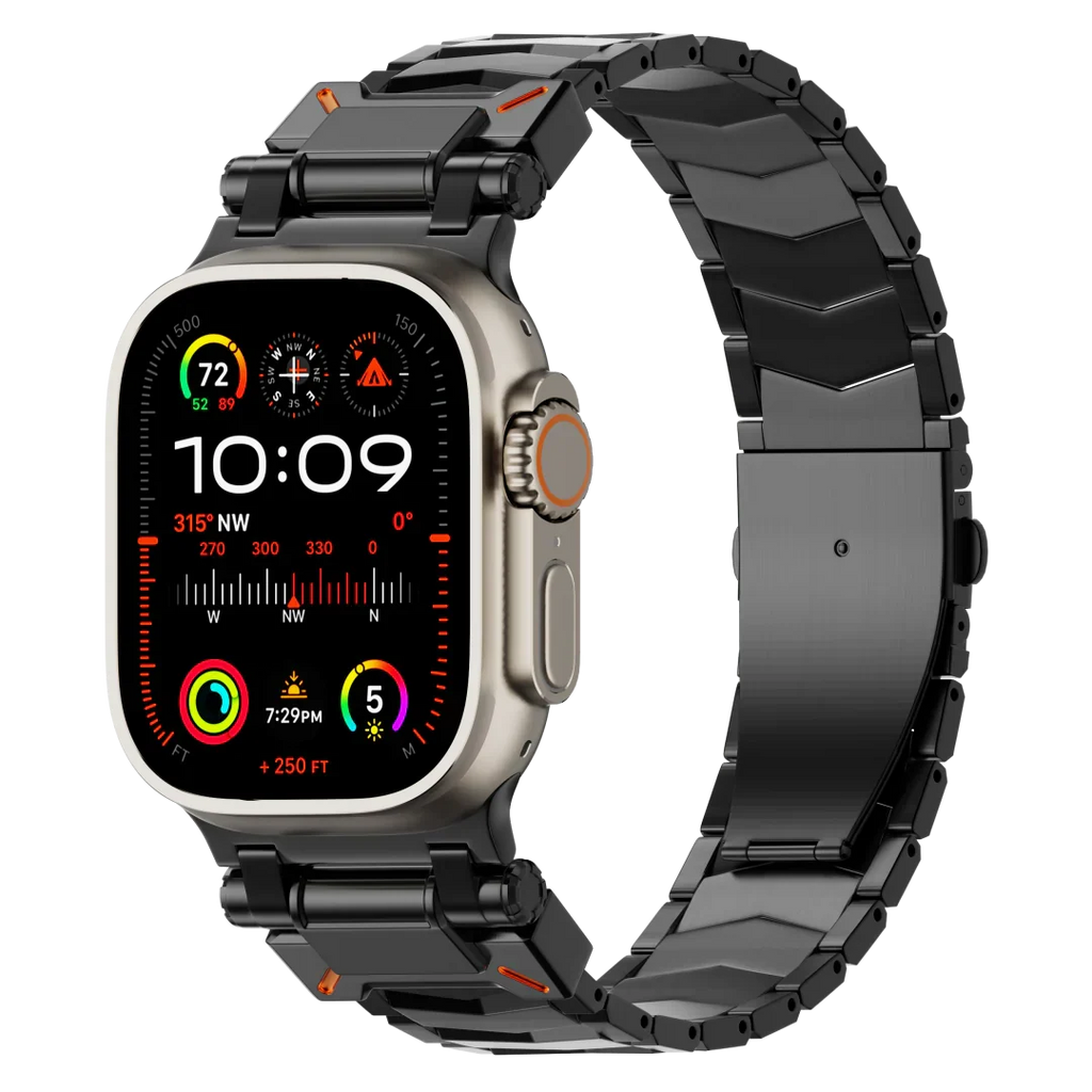 Elestra V01 titán, V alakú szíj — Apple Watch-szíj - Desfino