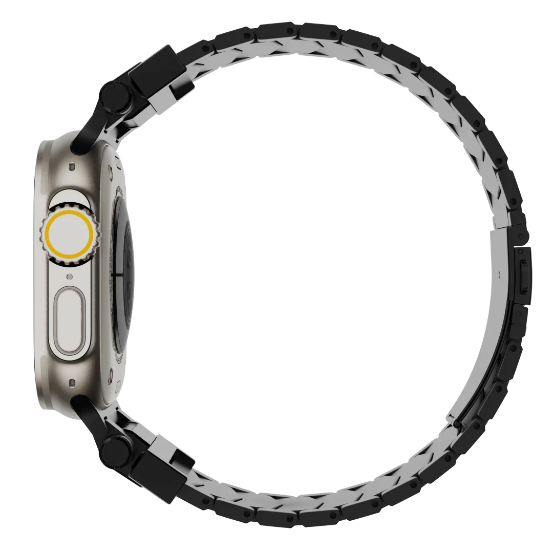 Elestra V01 titán, V alakú szíj — Apple Watch-szíj - Desfino
