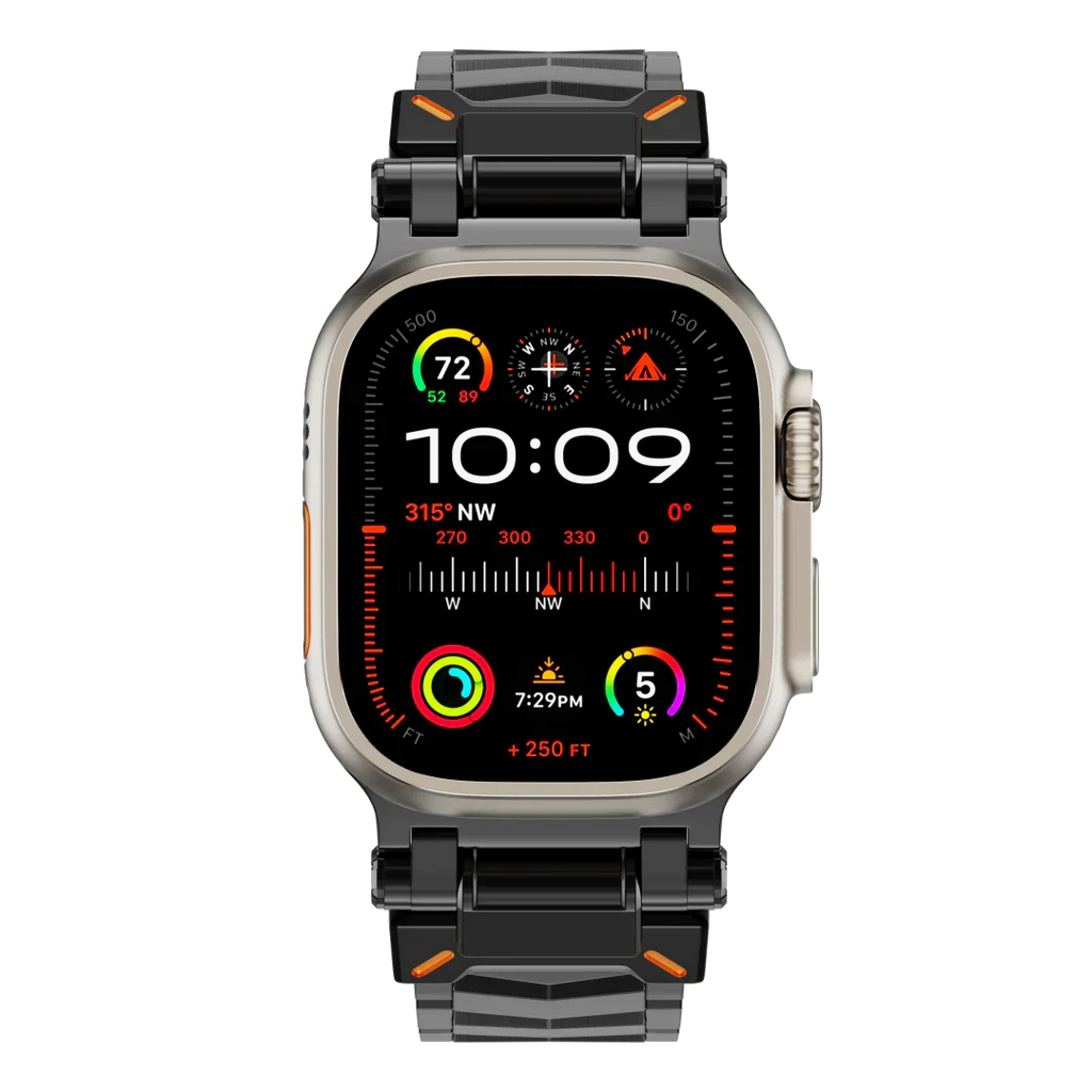 Elestra V01 titán, V alakú szíj — Apple Watch-szíj - Desfino