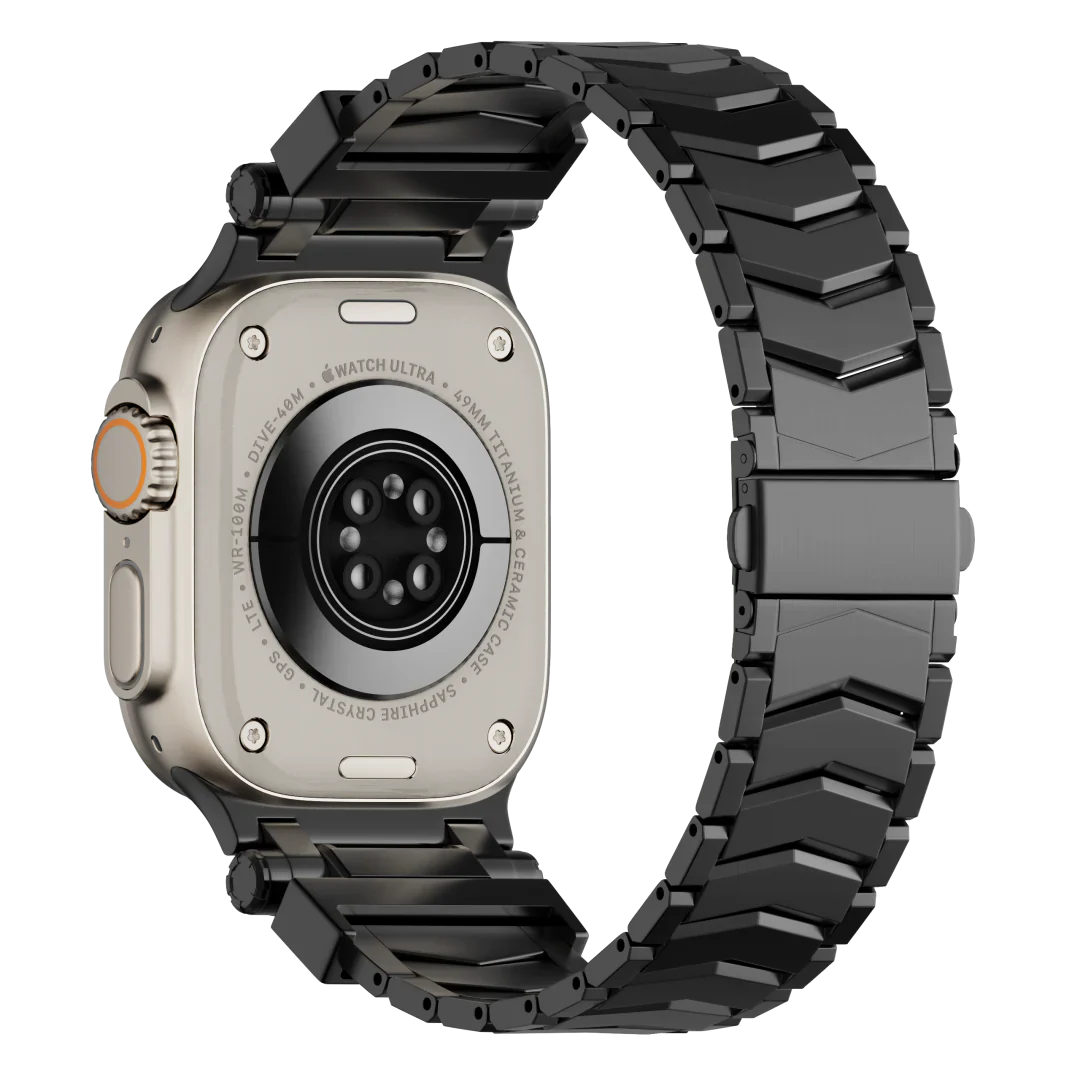 Elestra V01 titán, V alakú szíj — Apple Watch-szíj - Desfino