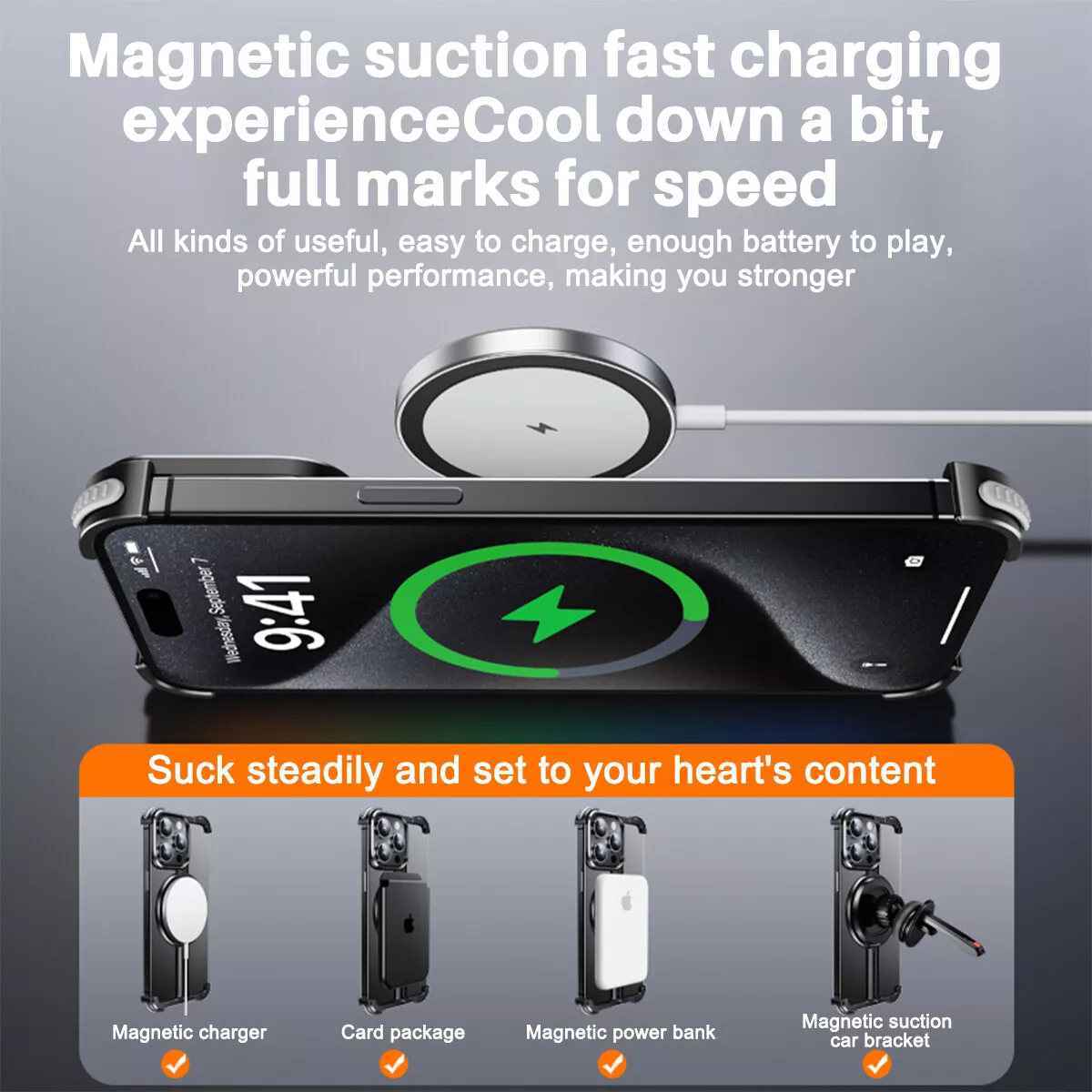 Vireli Borderless Titanium iPhone Case — MagSafe Compatible - Desfino