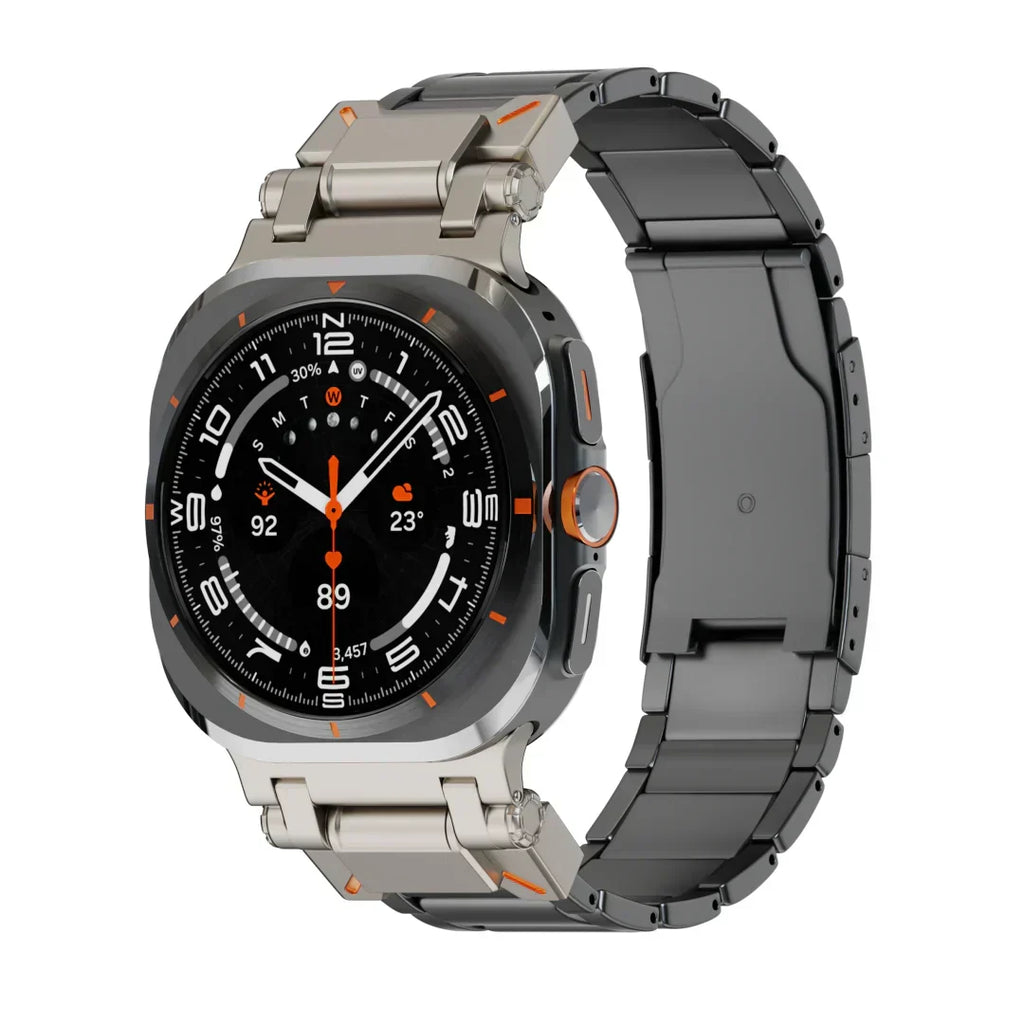 Voyager Titanarmband für die Samsung Galaxy Watch Ultra — 140–240 mm - Desfino