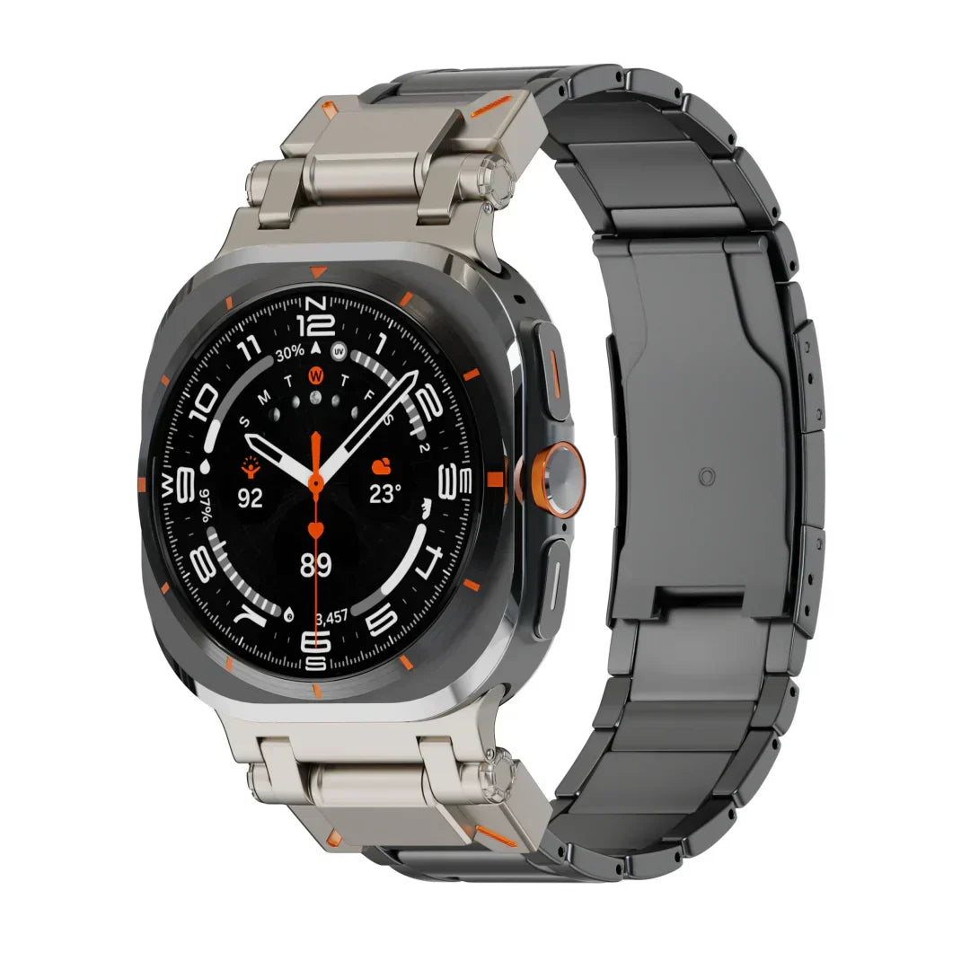 Voyager Titanarmband für die Samsung Galaxy Watch Ultra — 140–240 mm - Desfino