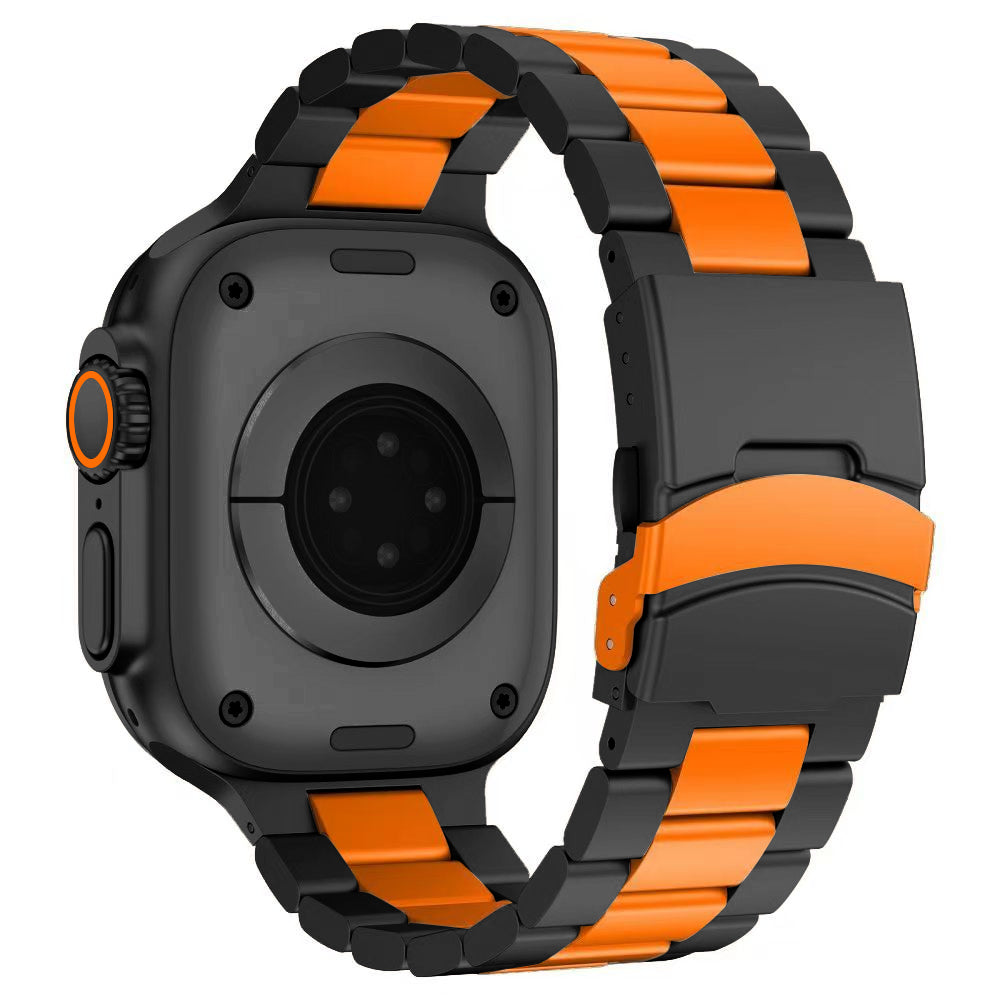 Kestrelin titaaninen Apple Watch -ranneke — 140–230 mm, taittuva turvalukko - Desfino