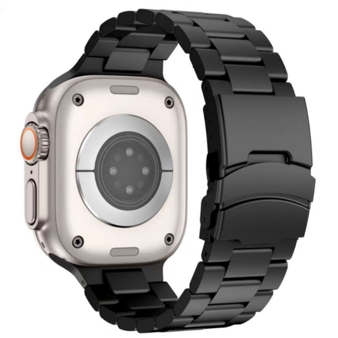 Kestrelin titaaninen Apple Watch -ranneke — 140–230 mm, taittuva turvalukko - Desfino