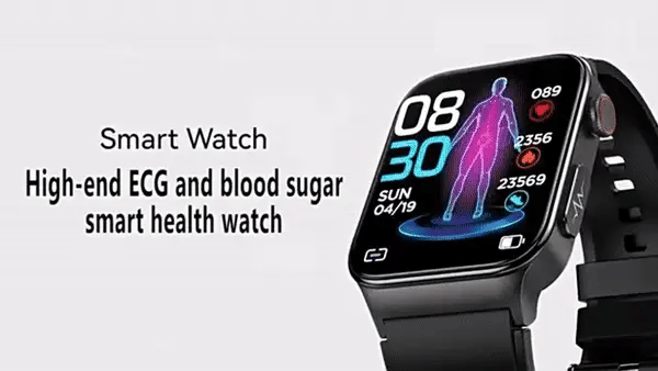 VitaSense Diabetes Monitoring Smartwatch — Needle-Free Glucose Tracking - Desfino
