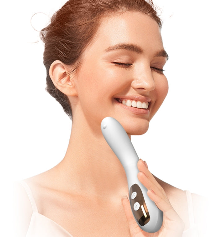 Wellness Wand — Luce rossa/blu, vibrazione regolabile, timer da 35 minuti - Desfino
