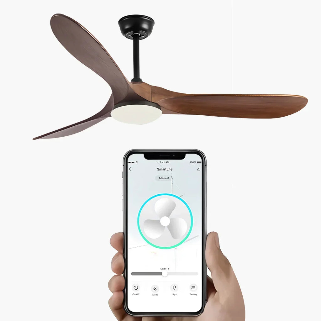 Deckenventilator-App und Sprachsteuerung | Desfino