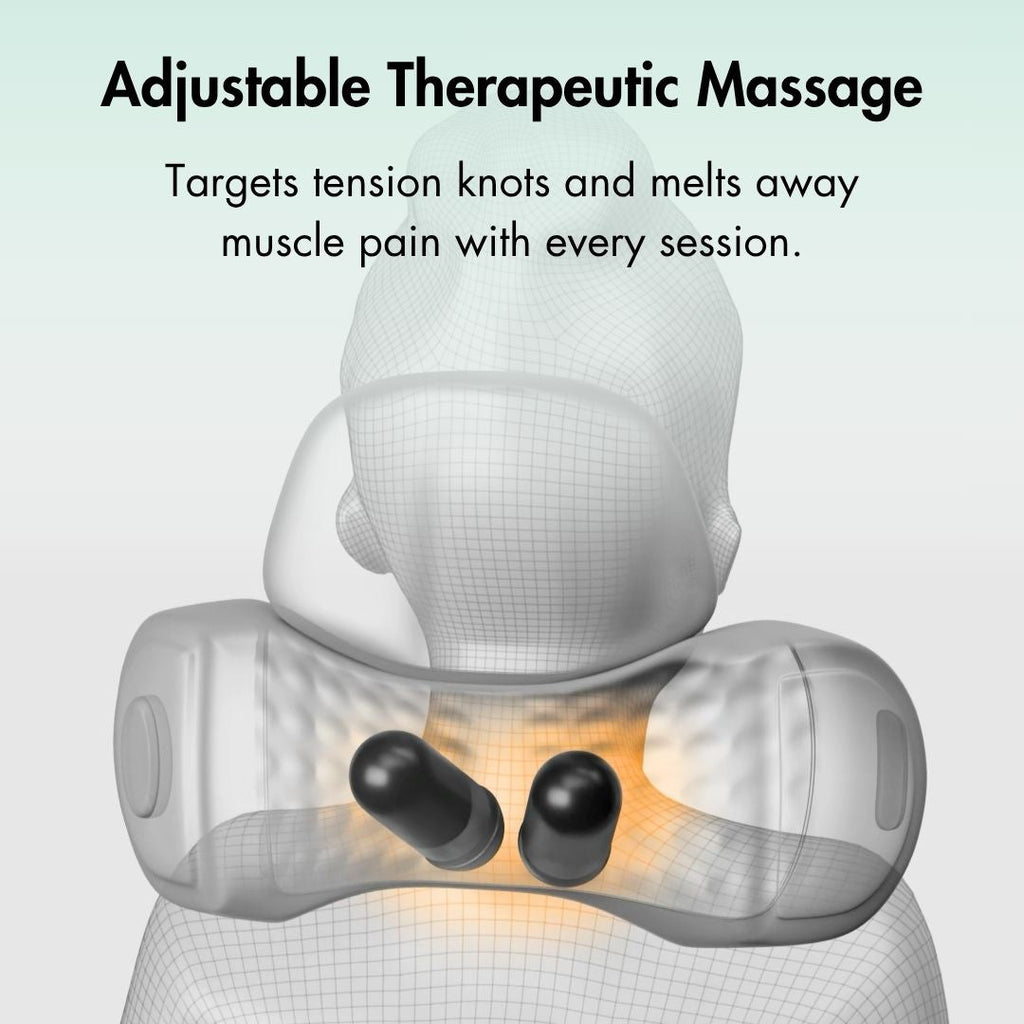 Cervical Traction Neck Massager — Vibrating & Heating Therapy Device