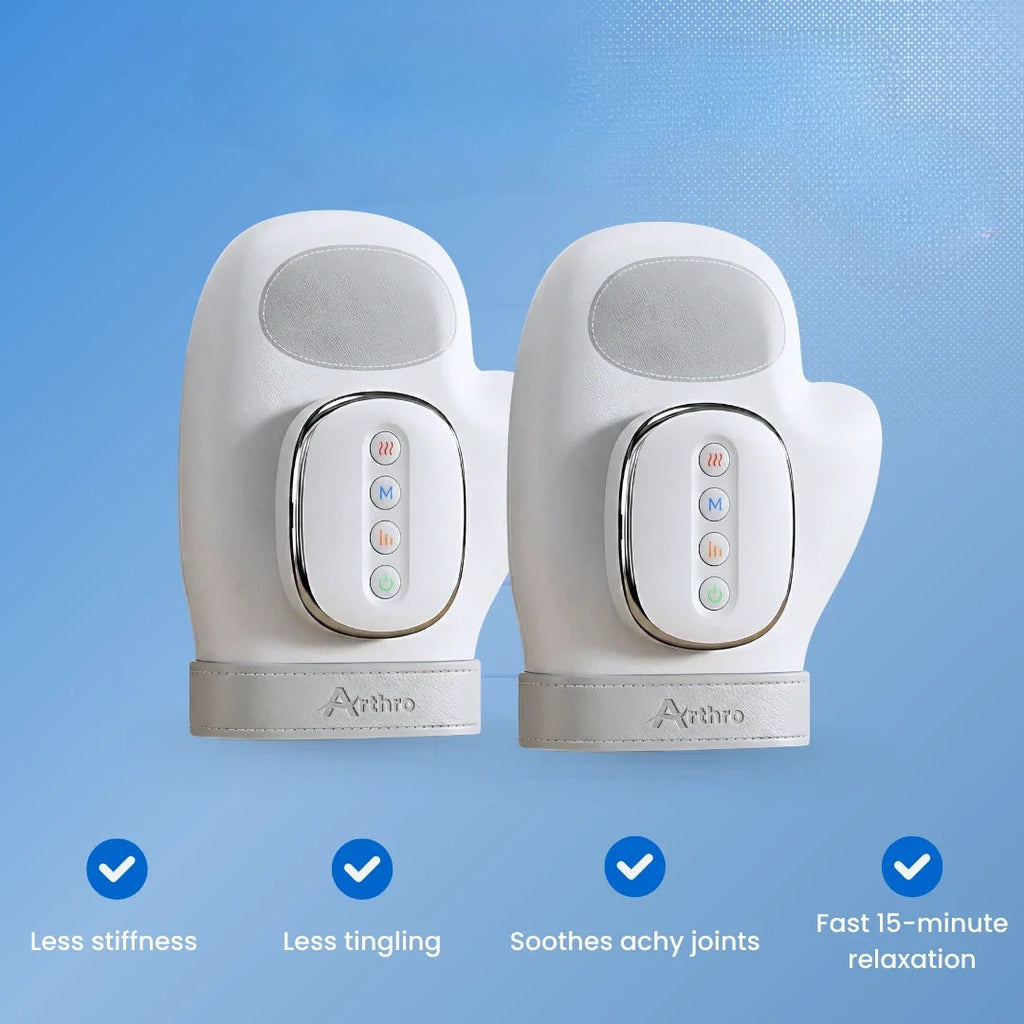 ArthroFlex Pro 3-in-1 beheiztes Handmassagegerät – Gezielte Handgelenkwärme, dreizehnpunktige Luftkompression