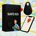 Localizzatore GPS impermeabile KidiSafe — posizione in tempo reale, zone di sicurezza, 17 g - Desfino