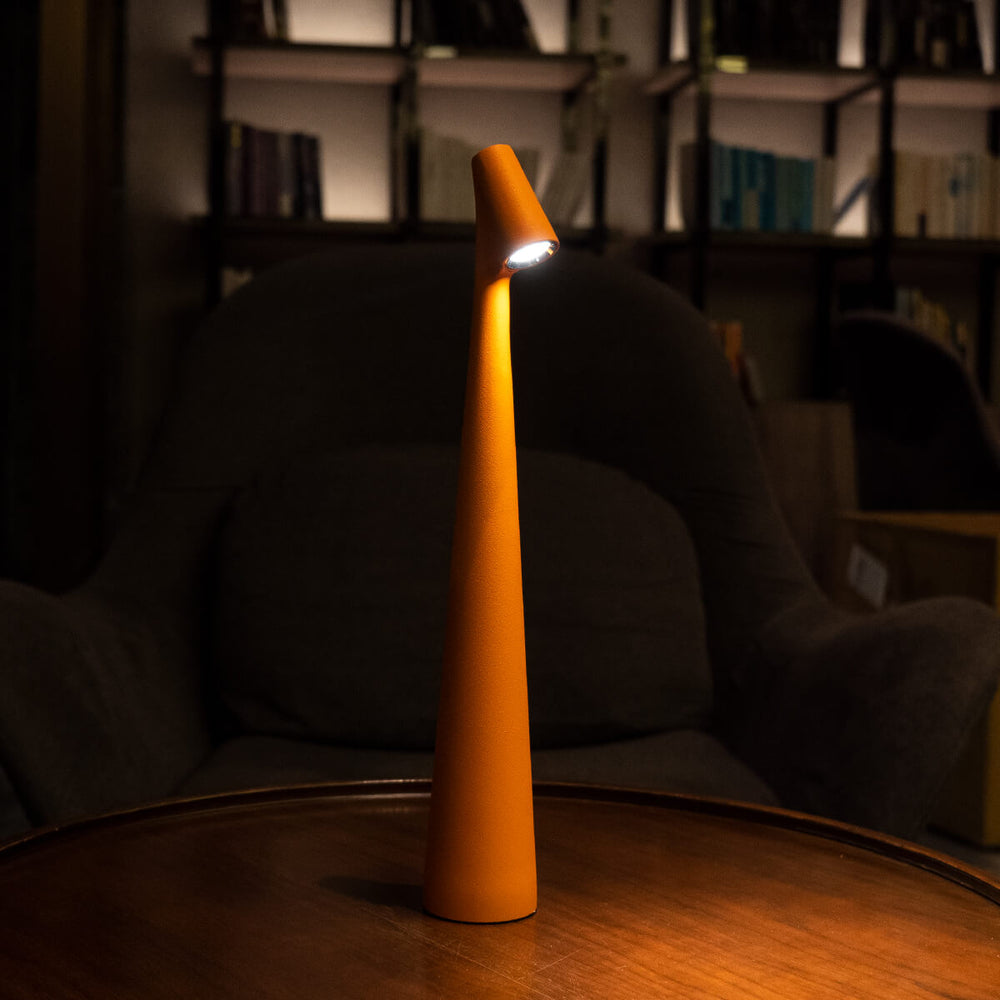 Lampada da tavolo LED ricaricabile Nordic — Luce d'accento senza fili - Desfino