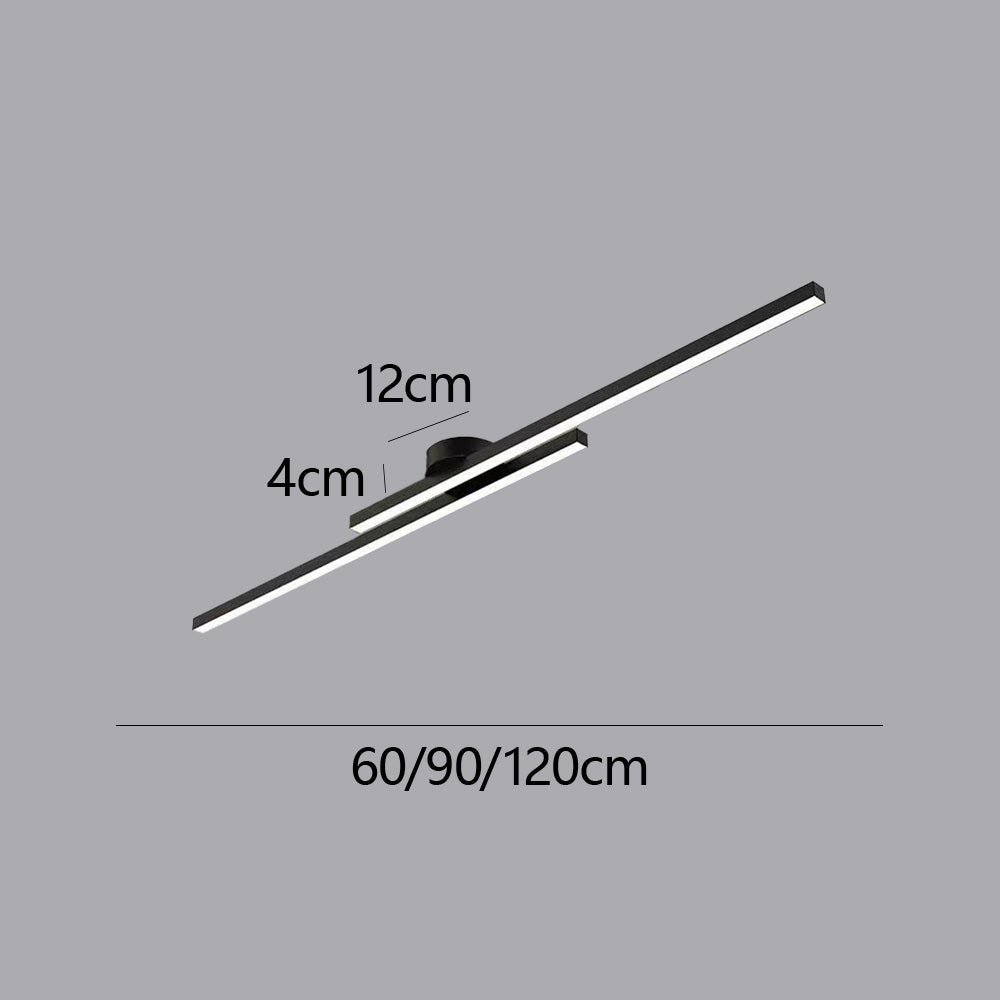 Astrella 铝制 LED 半吸顶灯 — 4 cm 超薄外形 - Desfino