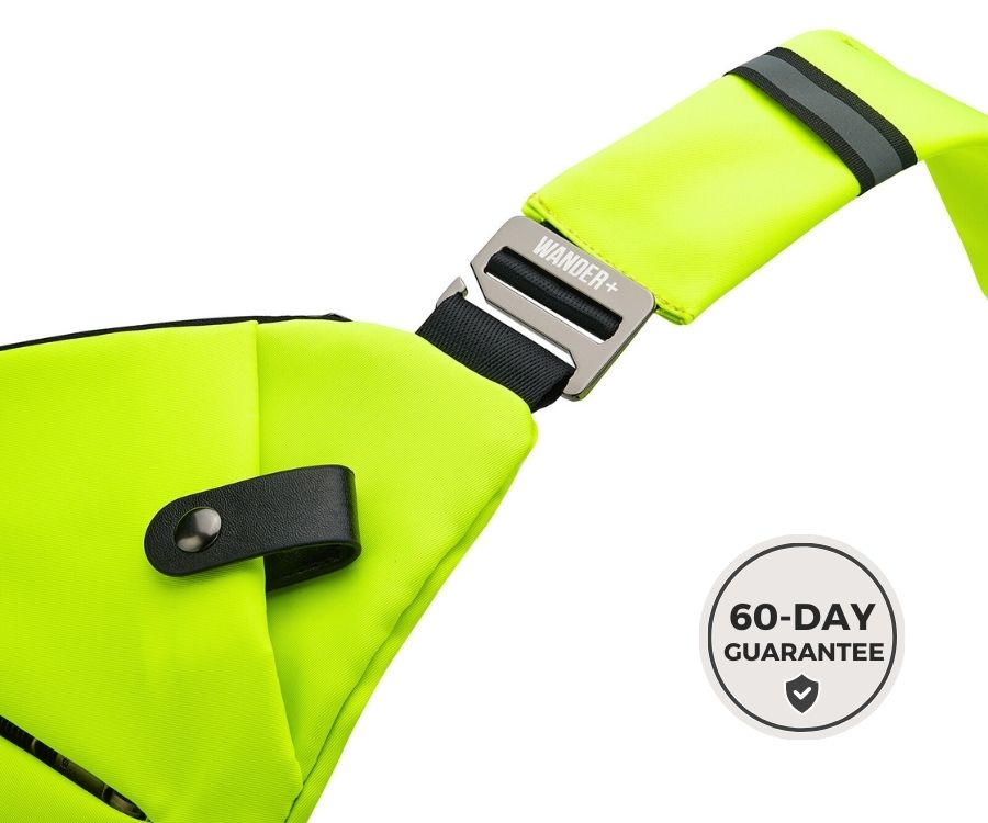 Slim Anti-Theft Travel Bag — Front Carry, Hidden Zippers, Storage - Desfino