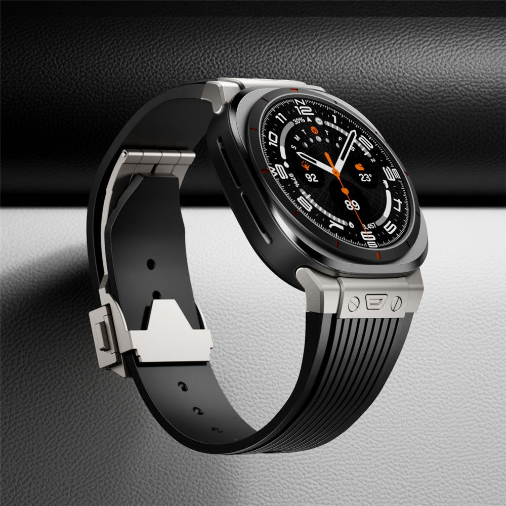 Mavero silikonrem for Samsung Watch Ultra - konturtilpasset - Desfino