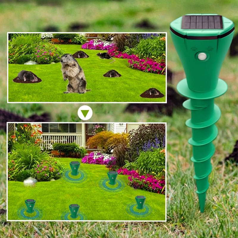 YARDSHIELD Solar-Powered Lawn and Landscape Protection - Desfino