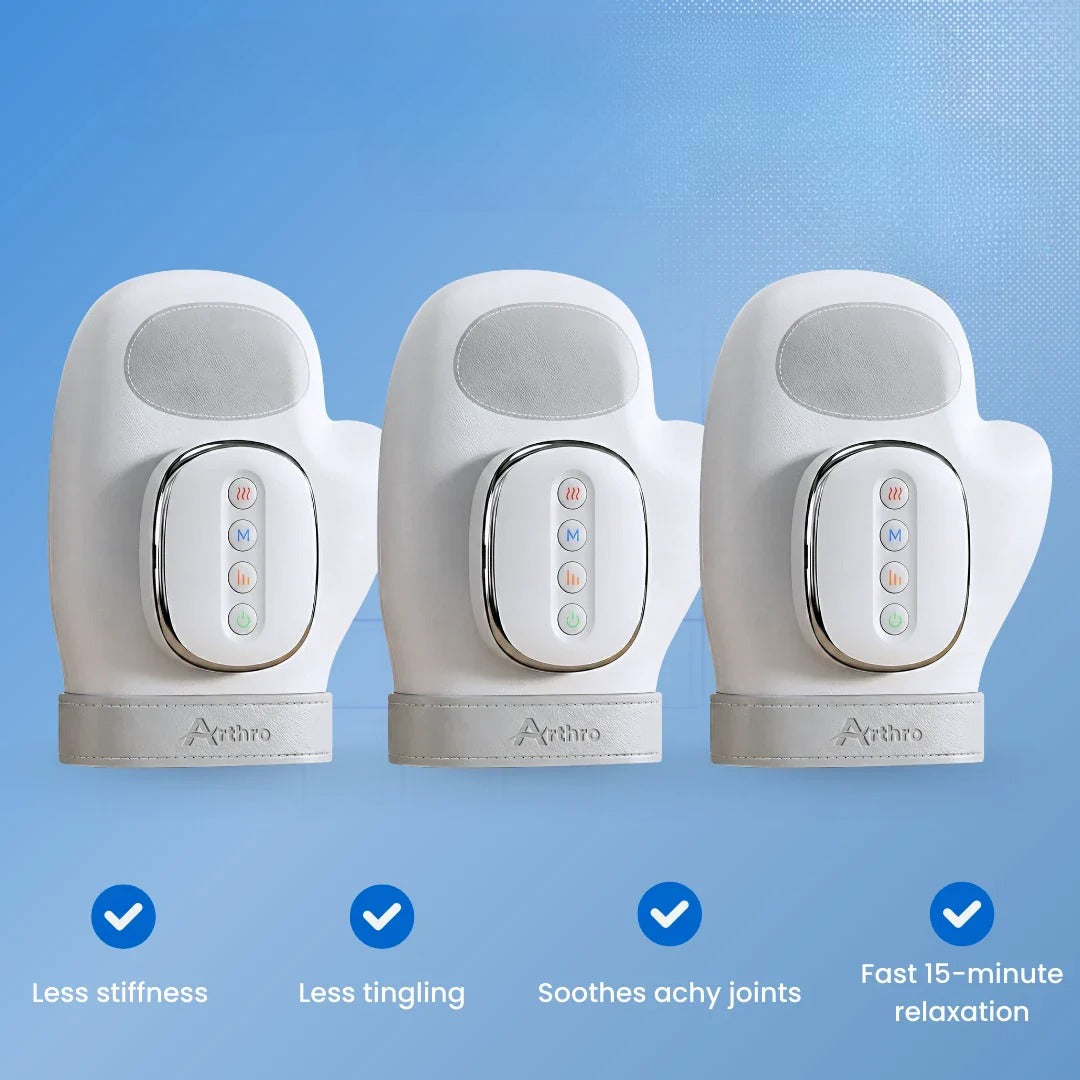 Masajeador de manos con calor 3 en 1 ArthroFlex Pro — compresión de aire - Desfino