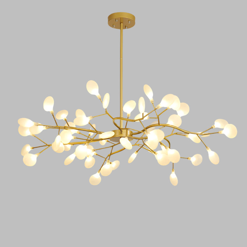 Candeeiro de teto LED Aurora Firefly em forma de ramo — iluminação moderna minimalista - Desfino