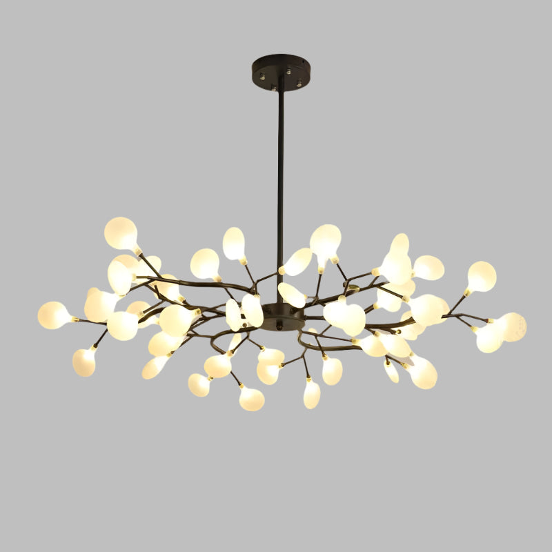 Candeeiro de teto LED Aurora Firefly em forma de ramo — iluminação moderna minimalista - Desfino