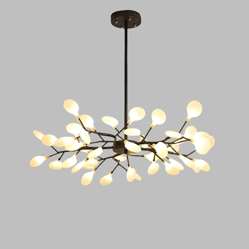 Candeeiro de teto LED Aurora Firefly em forma de ramo — iluminação moderna minimalista - Desfino