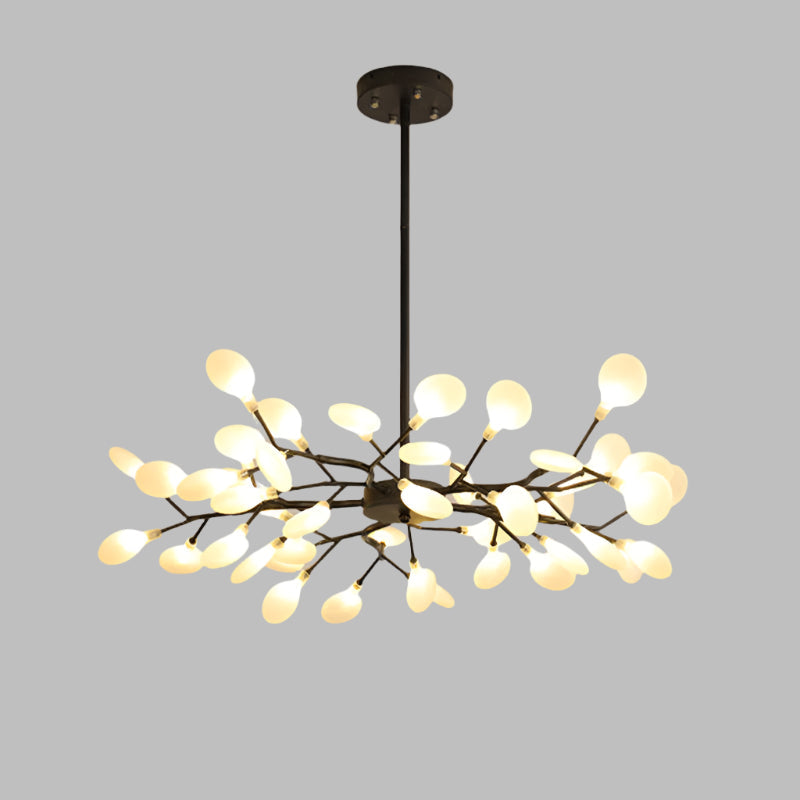 Candeeiro de teto LED Aurora Firefly em forma de ramo — iluminação moderna minimalista - Desfino
