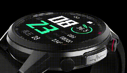 GlucoWave Pro — Noninvasive Glucose Smartwatch, 1.45-Inch Display - Desfino
