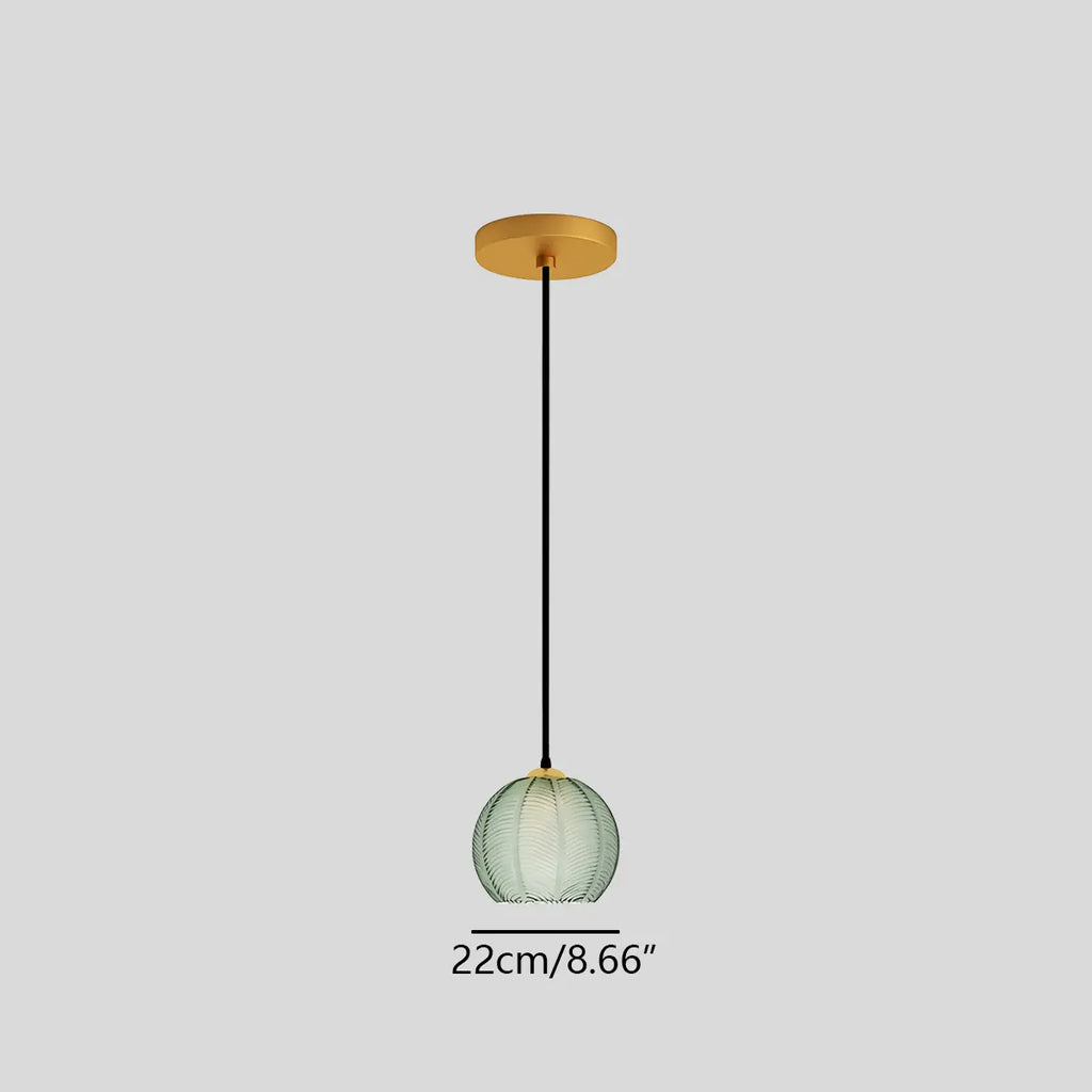 Aalin Frosted Glass Pendant Light for Dining Room | Desfino