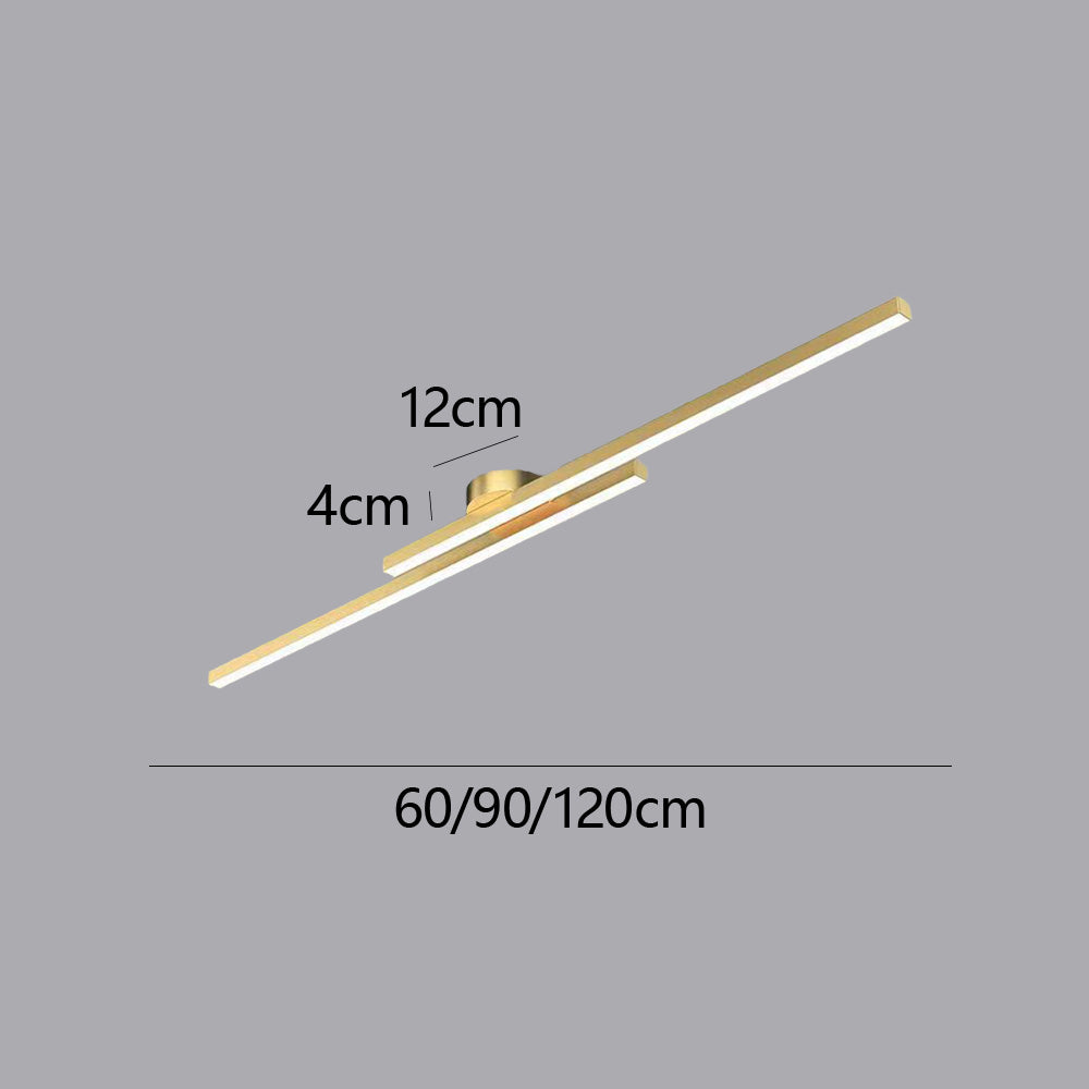 Astrella 铝制 LED 半吸顶灯 — 4 cm 超薄外形 - Desfino