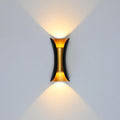 Arcora Curve Outdoor LED Wall Light — Hardwired, IP65 - Desfino