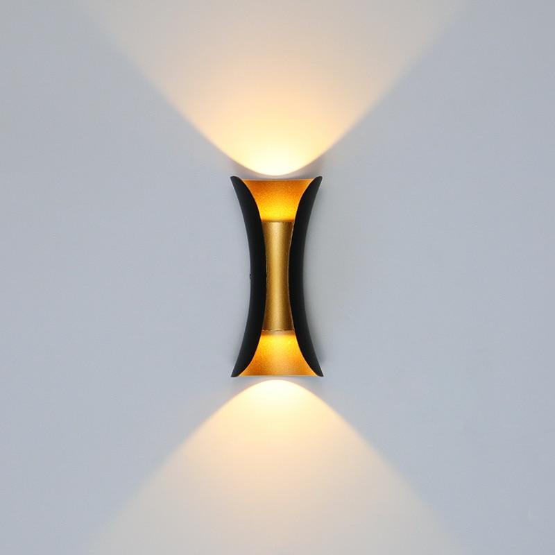 Arcora Curve Outdoor LED Wall Light — Hardwired, IP65 - Desfino