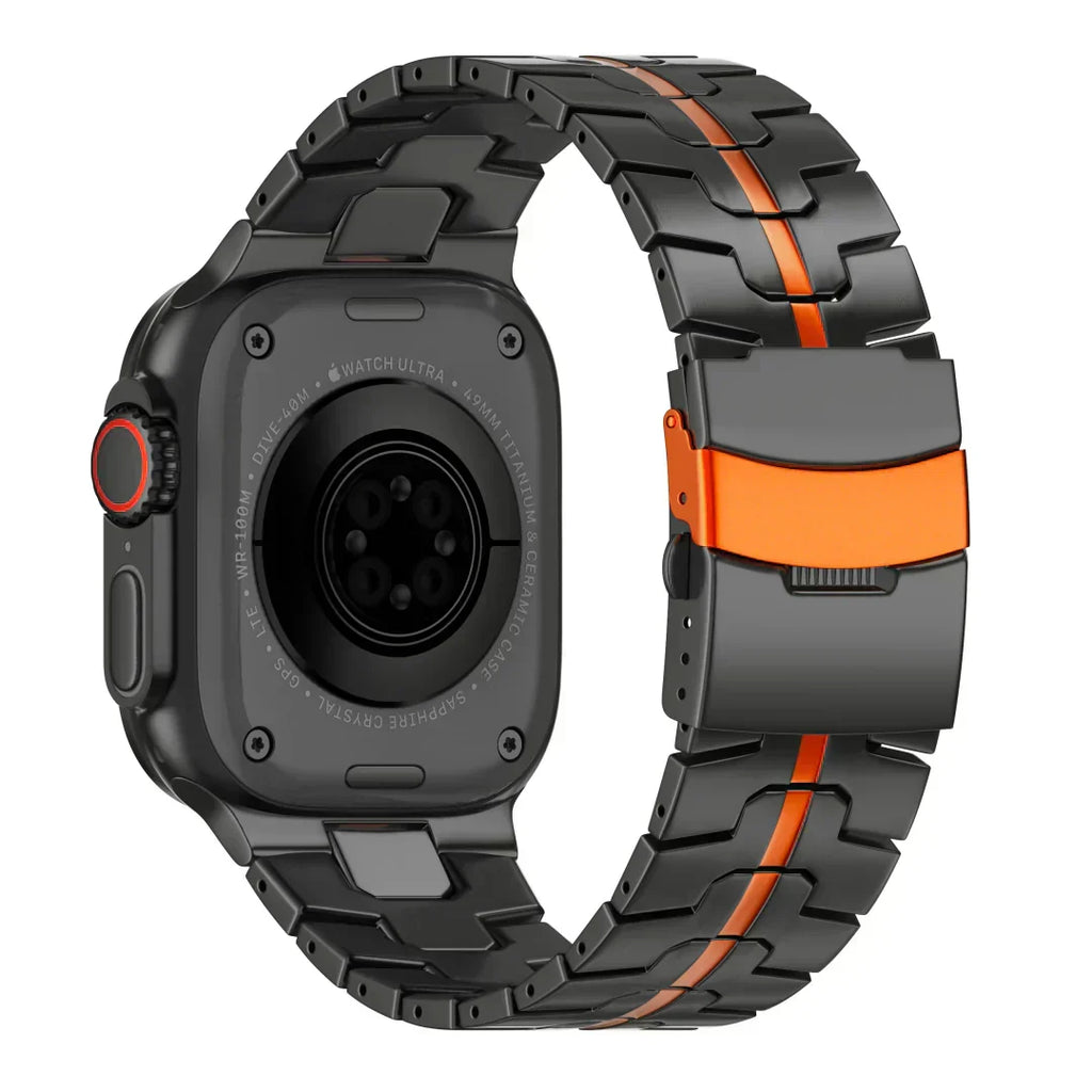 Λουράκι τιτανίου Aurex για Apple Watch — Γυαλισμένο λουράκι - Desfino