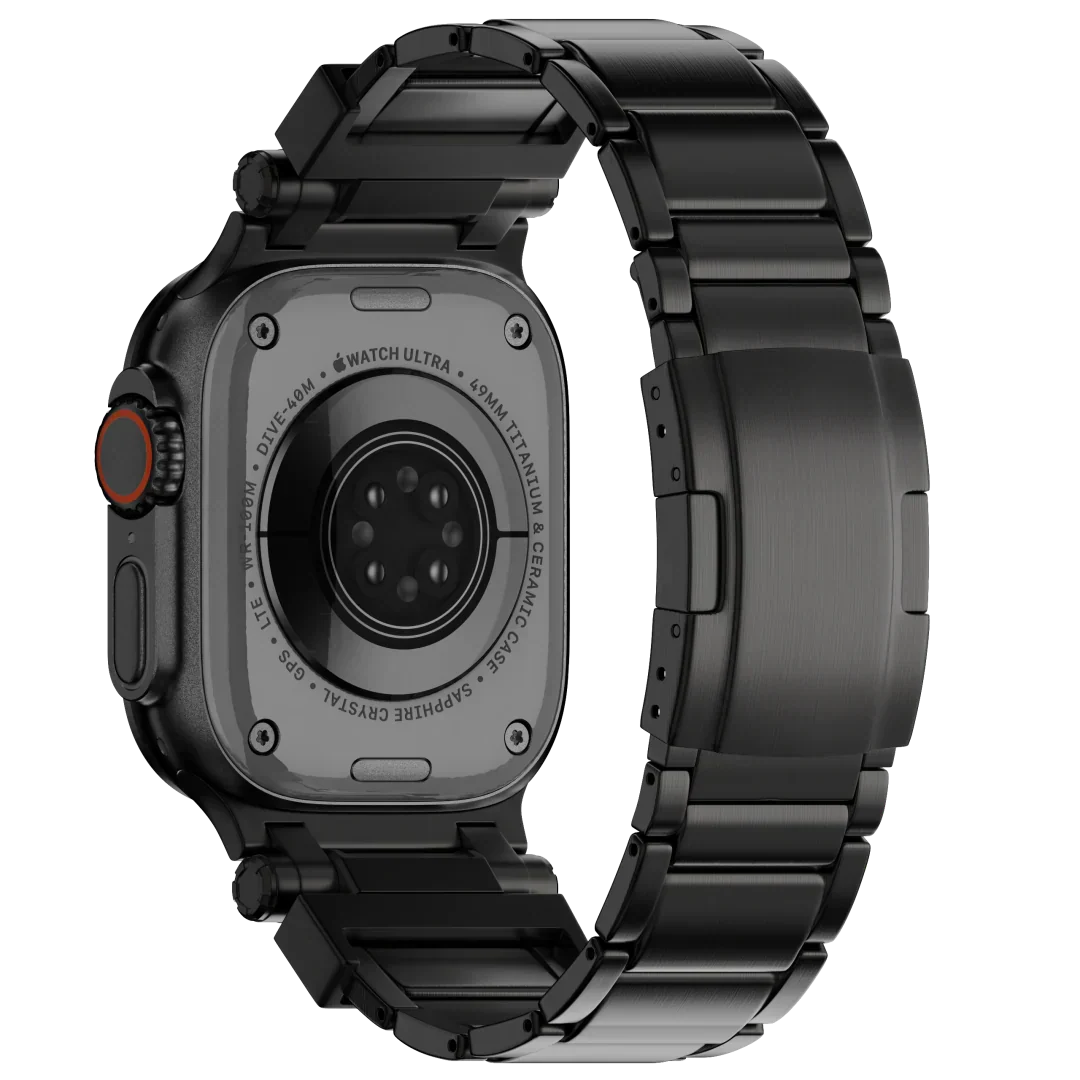オーリダン Apple Watch UltraおよびUltra 2用耐傷性チタンバンド - Desfino