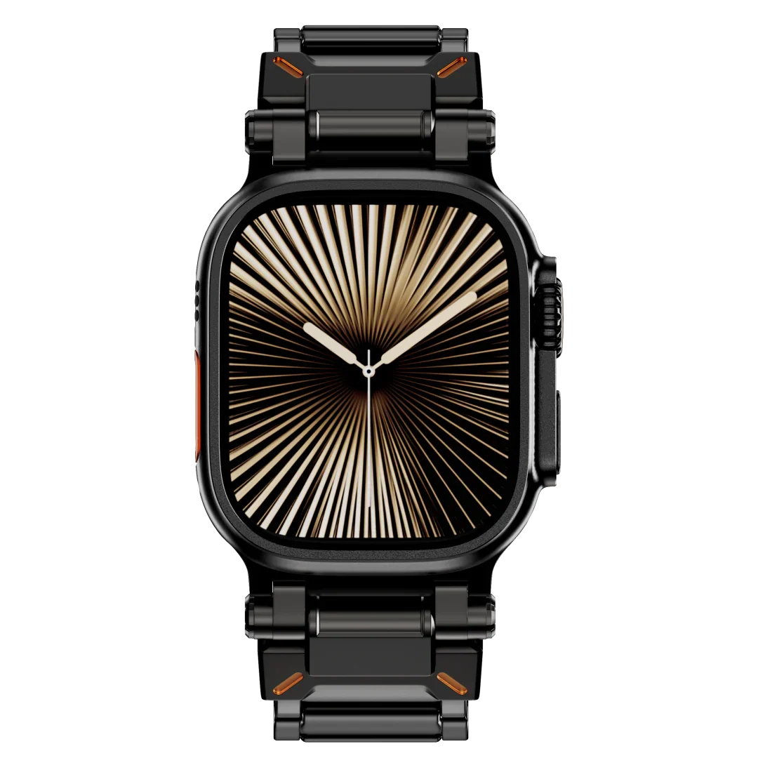 オーリダン Apple Watch UltraおよびUltra 2用耐傷性チタンバンド - Desfino