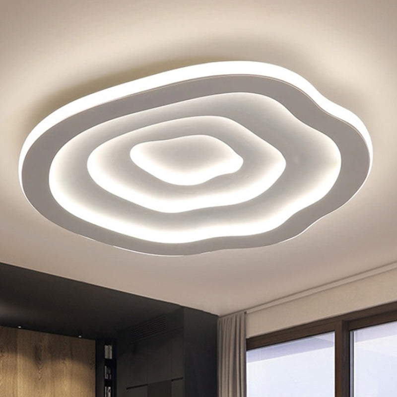 AureliaWave vlnité akrylové stropní svítidlo — teplé bílé LED, energeticky úsporné