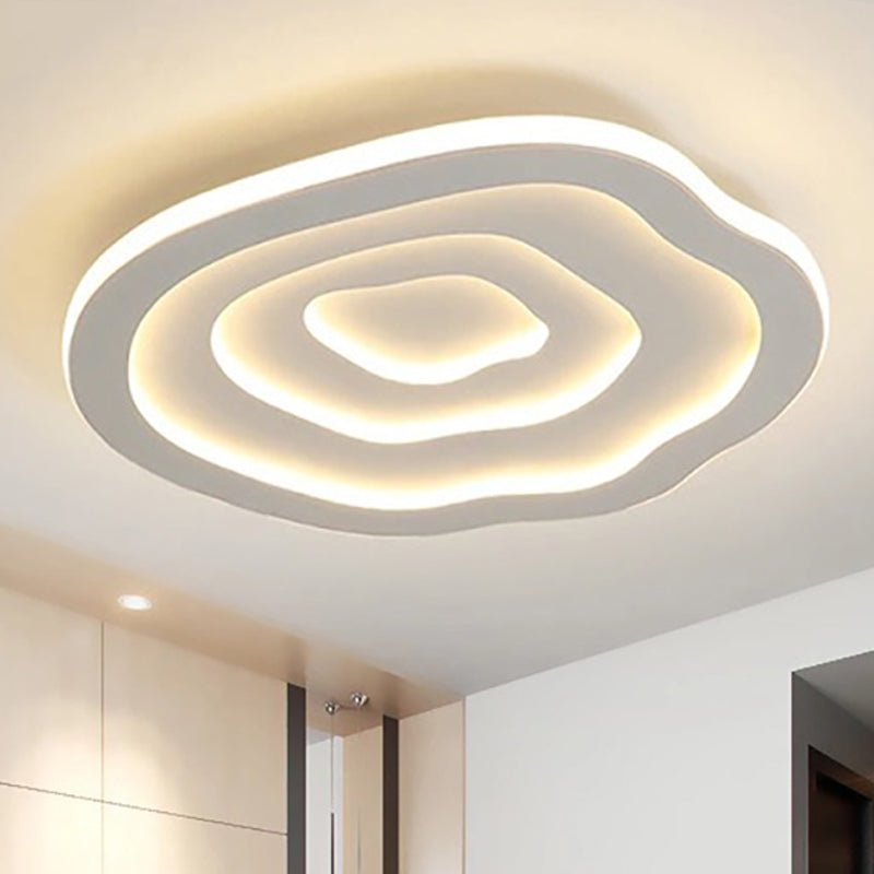 AureliaWave vlnité akrylové stropní svítidlo — teplé bílé LED, energeticky úsporné