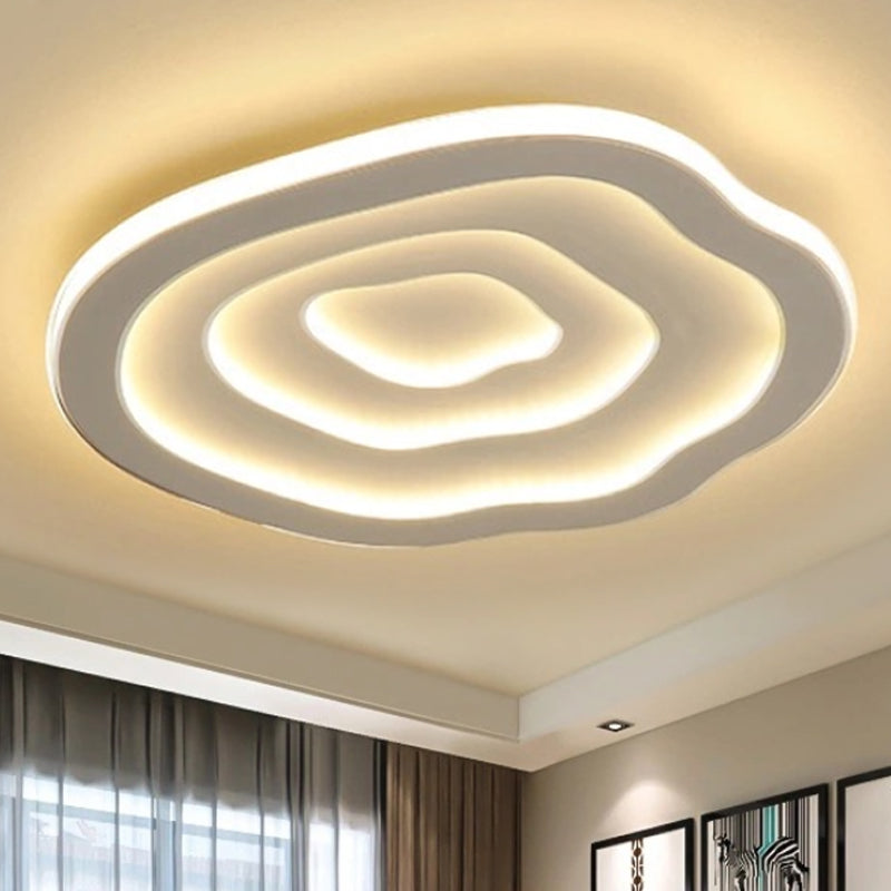 AureliaWave vlnité akrylové stropní svítidlo — teplé bílé LED, energeticky úsporné
