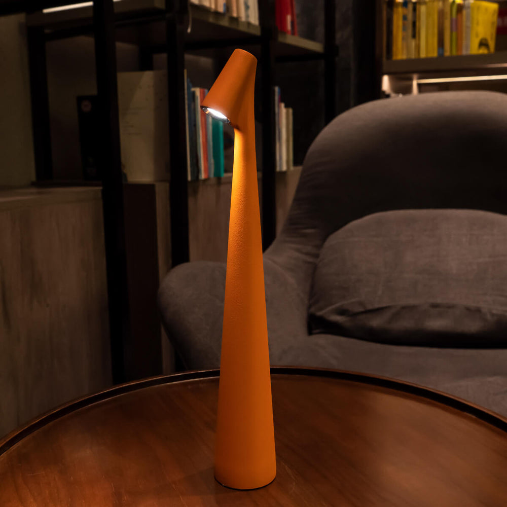 Lampada da tavolo LED ricaricabile Nordic — Luce d'accento senza fili - Desfino