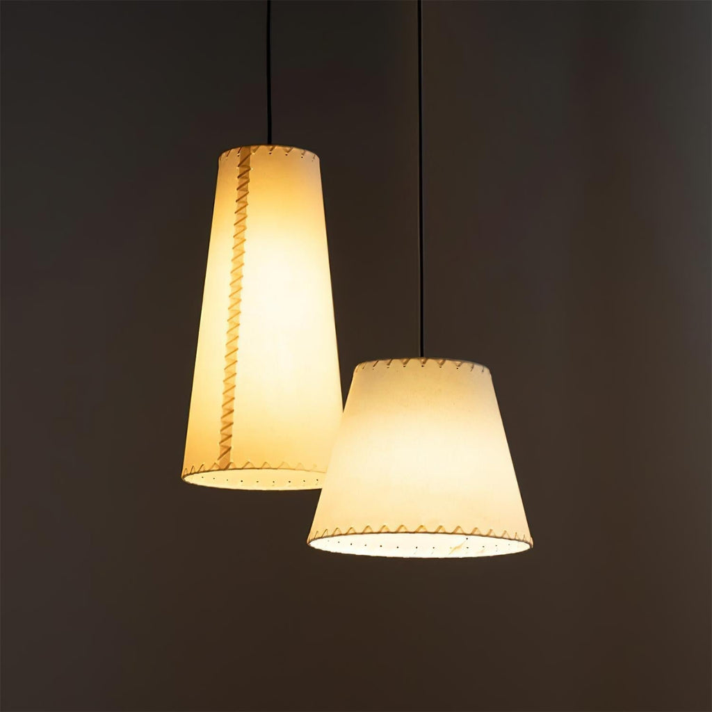 Hemline Pendant Lamp — Stitched Edge Shade