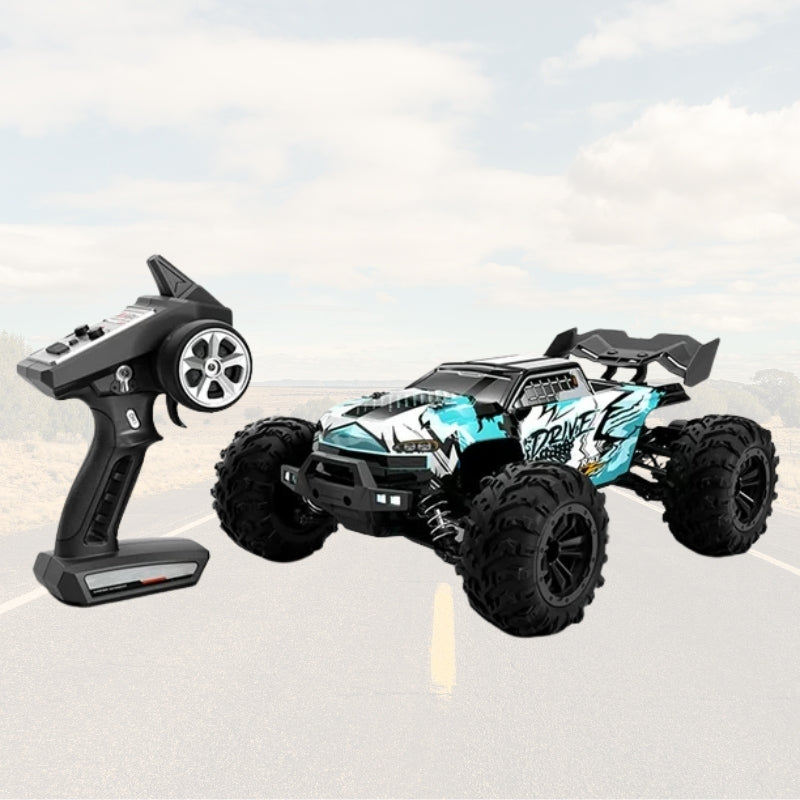 StormRift 1:16 høyhastighets 4WD RC-lastebil — LED-lys, fjernkontroll - Desfino