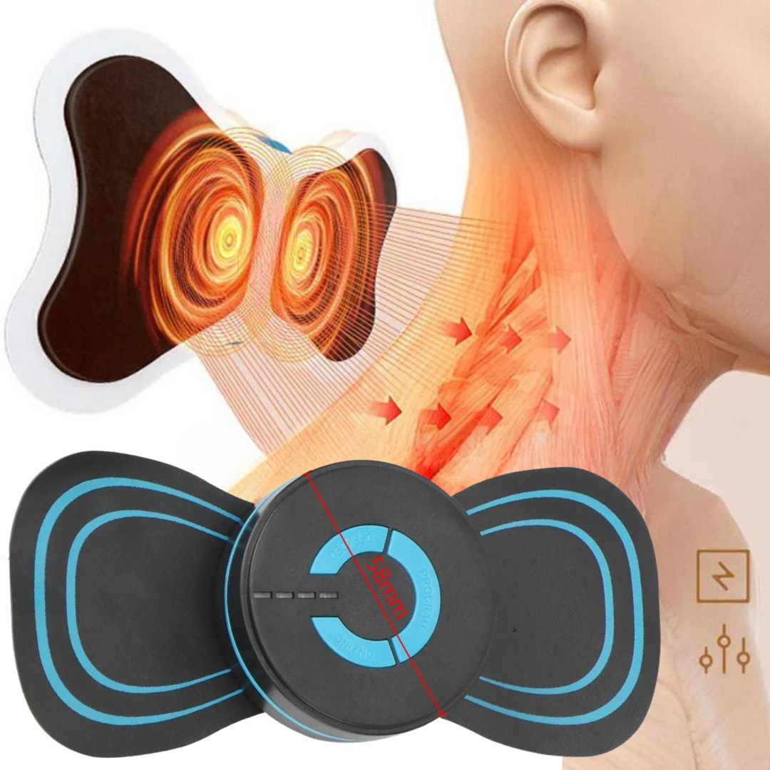 Vellora DeepPulse-massagerare med värme — EMS-muskelvärk lindring - Desfino