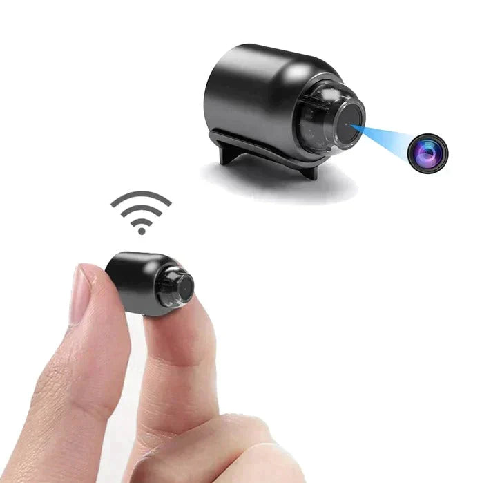 LumaGuard compacte wifi-beveiligingscamera — nachtzicht, weergave op afstand - Desfino